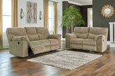 J&M Furniture - Ashley Furniture - Alphons Reclining Sofa and Loveseat - Reclining Sofa and Loveseat - 28202U1